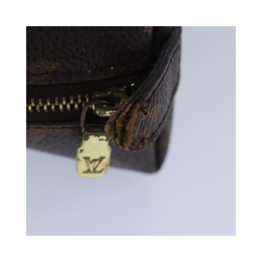 Pre Loved LOUIS VUITTON Monogram Trousse Demi Ronde Cosmetic Pouch M47520 LV - Picture 8 of 8
